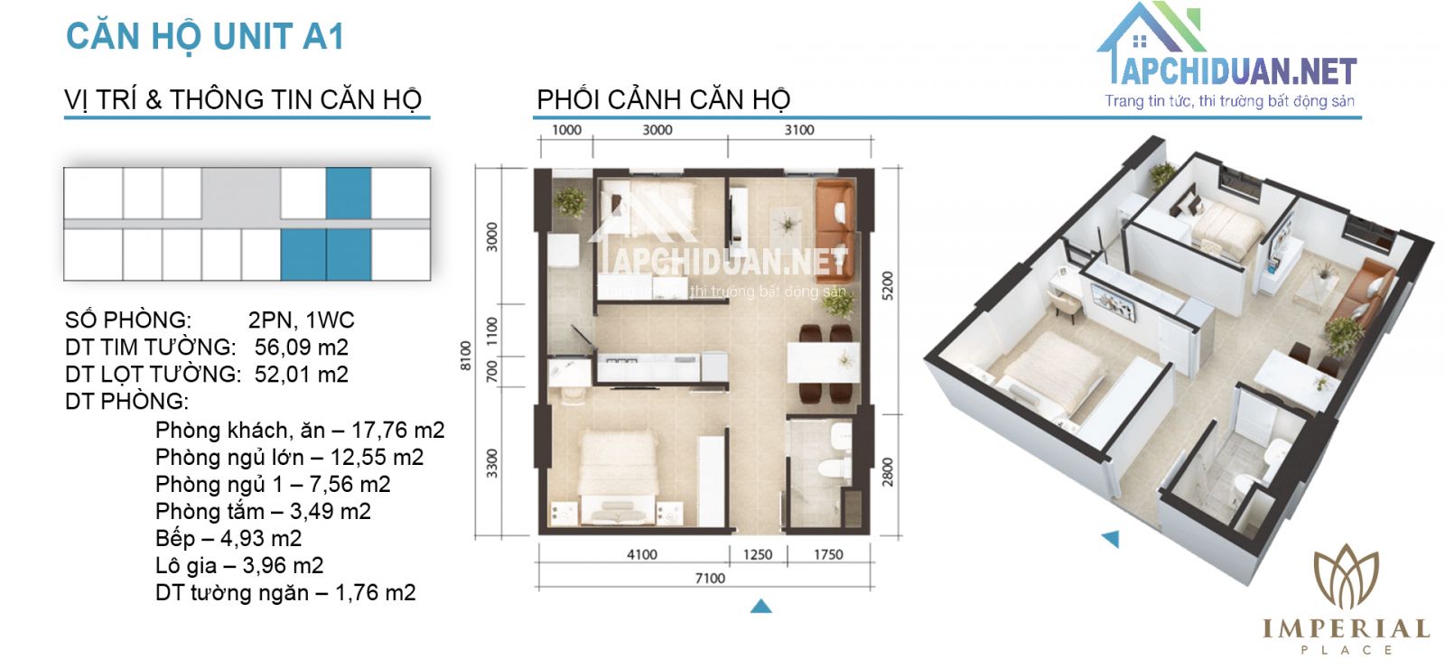 mặt bằng block b dự án imperial place