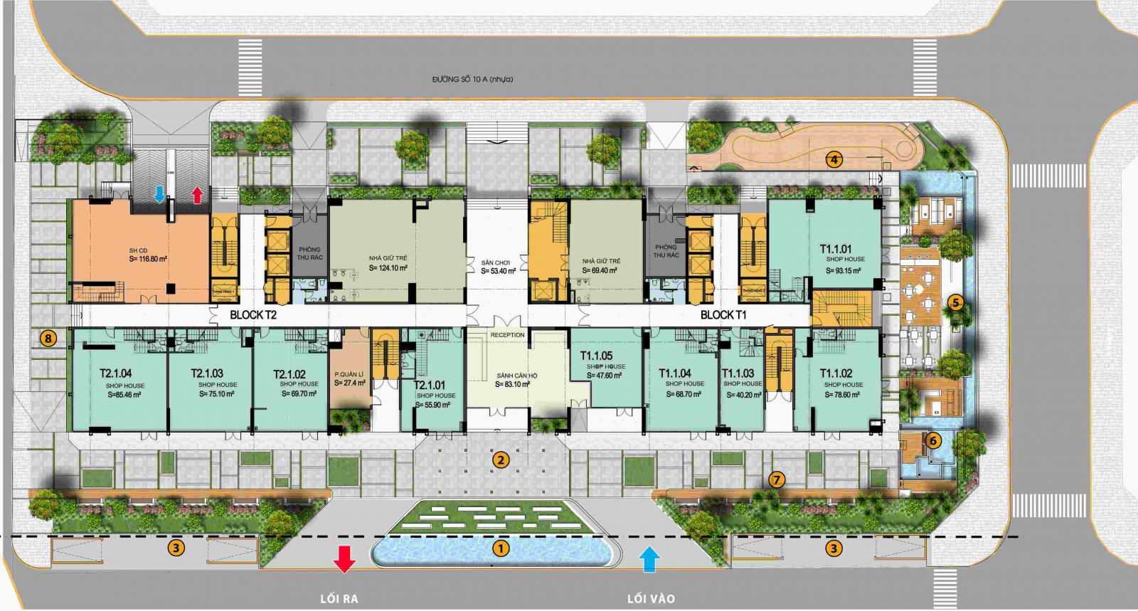 mat bang can ho calla garden