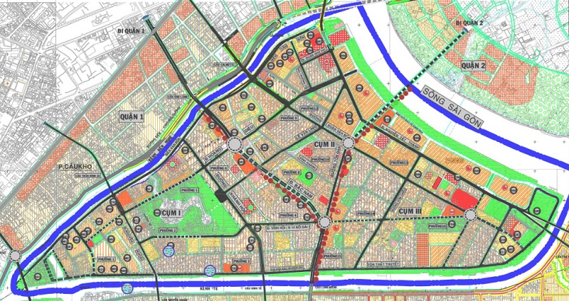 quy hoach quan 4 den năm 2020