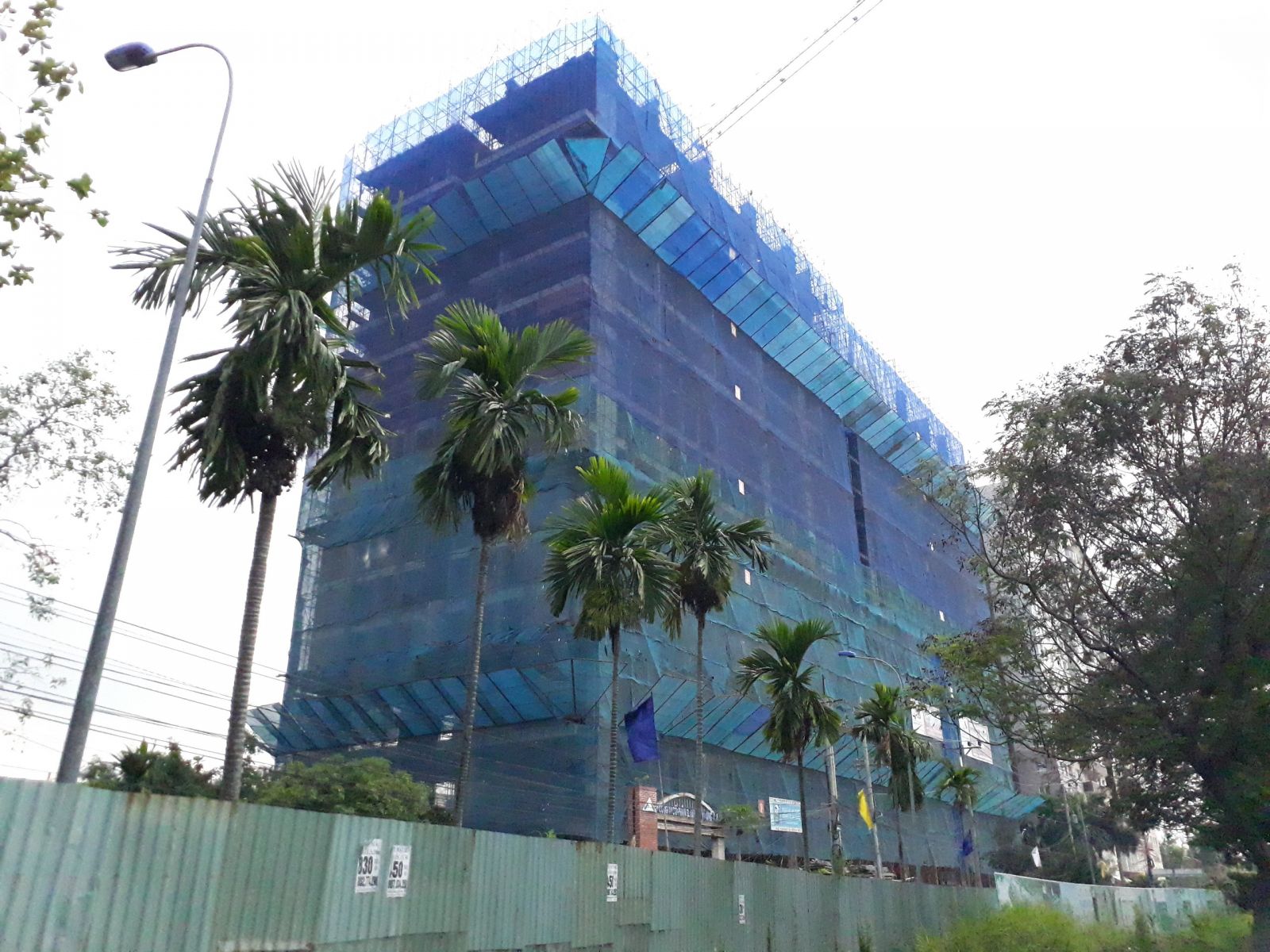 tiến độ xây dựng căn hộ calla garden