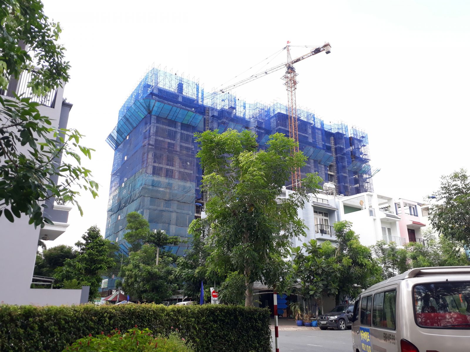 Tiến độ xây dựng dự án calla garden của tân bình icc