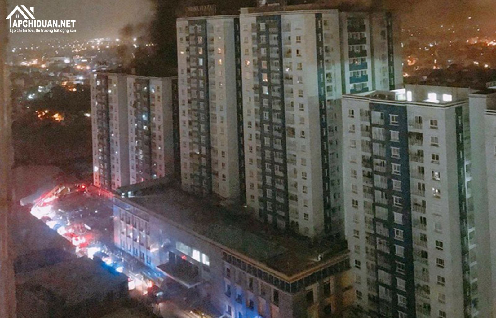 Cháy chung cư liên tiếp: Chế tài chưa đủ mạnh! cháy chung cư Carina Plaza